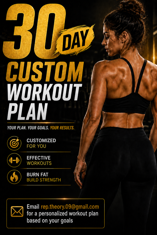 Custom workout plan